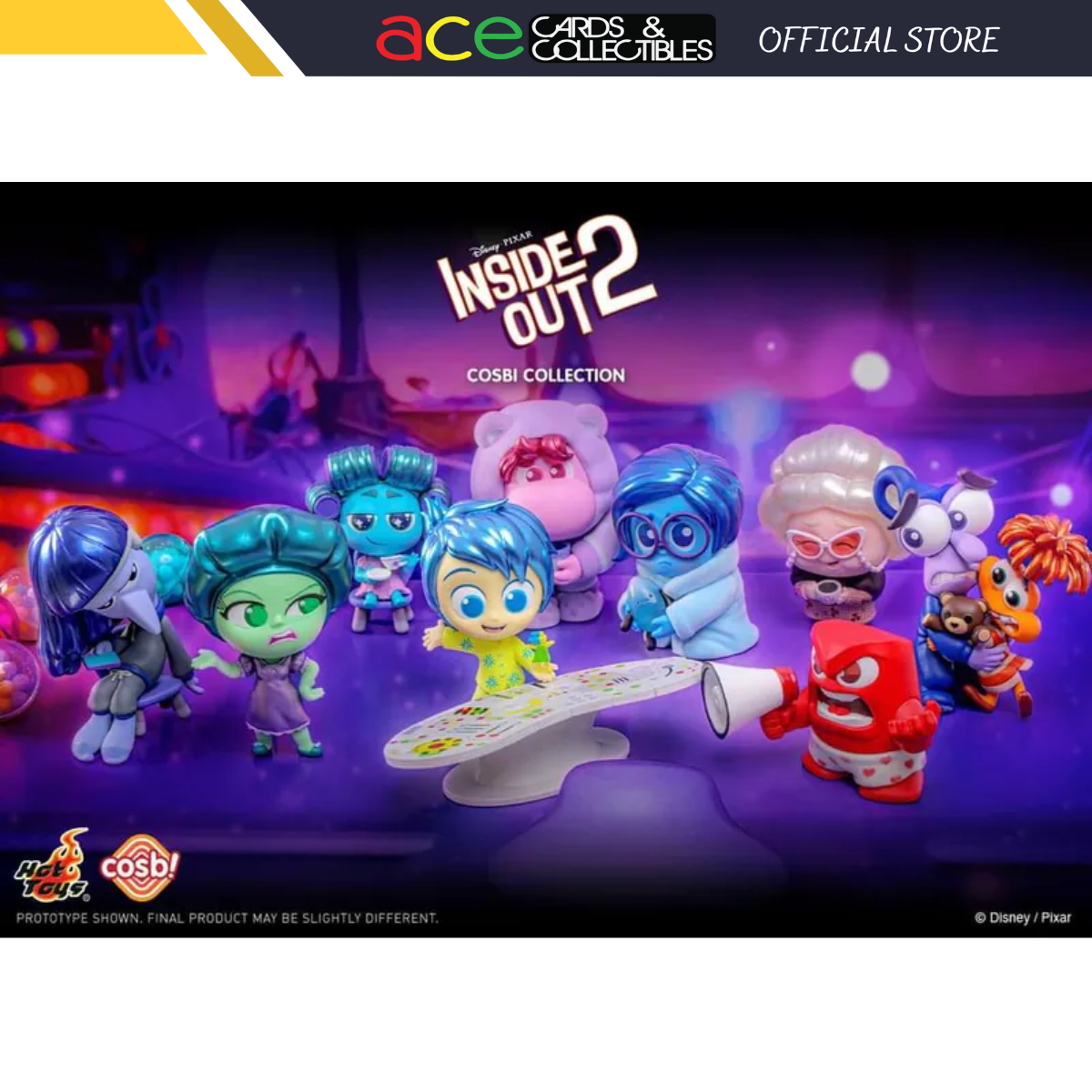 Disney and Pixar's Inside Out 2 Cosbi Collection Vol.2-Single Box-Hot Toys-Ace Cards & Collectibles