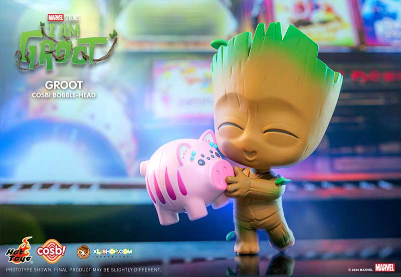 Guardian of The Galaxy Cosbi Bobble-Head Collection &quot;I Am Groot&quot; Season 2-Single Box (Random)-Hot Toys-Ace Cards &amp; Collectibles