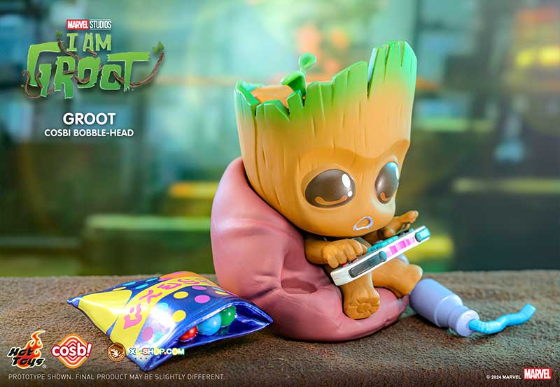 Guardian of The Galaxy Cosbi Bobble-Head Collection &quot;I Am Groot&quot; Season 2-Single Box (Random)-Hot Toys-Ace Cards &amp; Collectibles