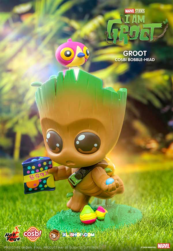 Guardian of The Galaxy Cosbi Bobble-Head Collection &quot;I Am Groot&quot; Season 2-Single Box (Random)-Hot Toys-Ace Cards &amp; Collectibles