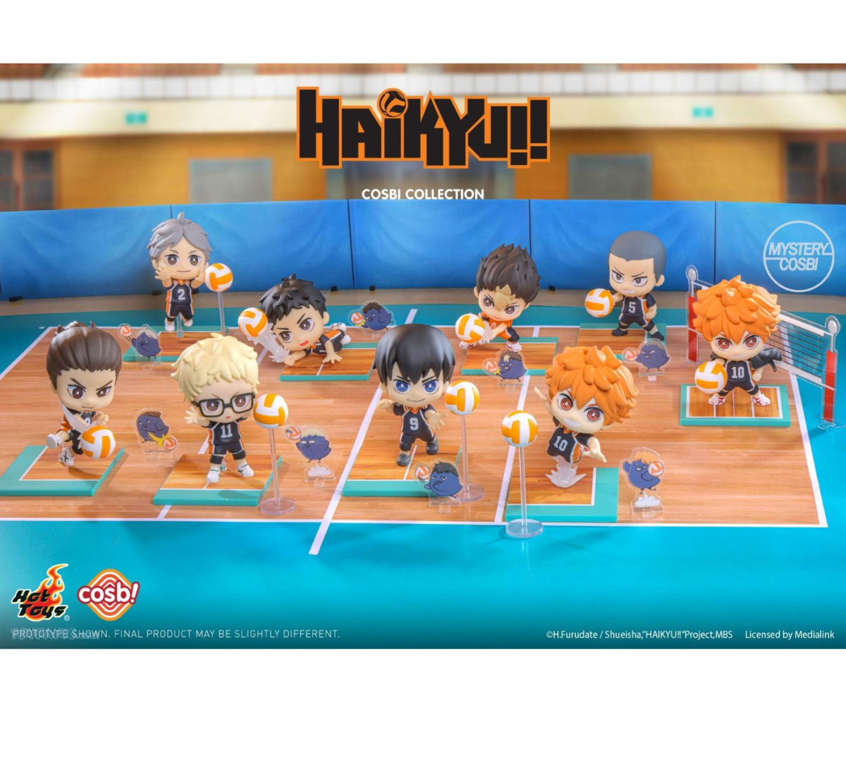 Haikyu!! Cosbi Collection Series-Single Box (Random)-Hot Toys-Ace Cards & Collectibles