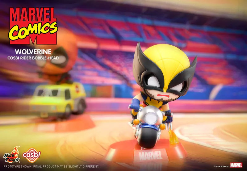 Marvel Comics Rider Bobble-Head Cosbi Collection-Single Box-Hot Toys-Ace Cards & Collectibles