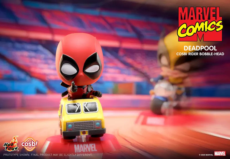 Marvel Comics Rider Bobble-Head Cosbi Collection-Single Box-Hot Toys-Ace Cards & Collectibles
