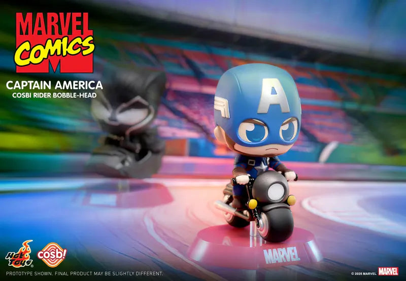 Marvel Comics Rider Bobble-Head Cosbi Collection-Single Box-Hot Toys-Ace Cards & Collectibles