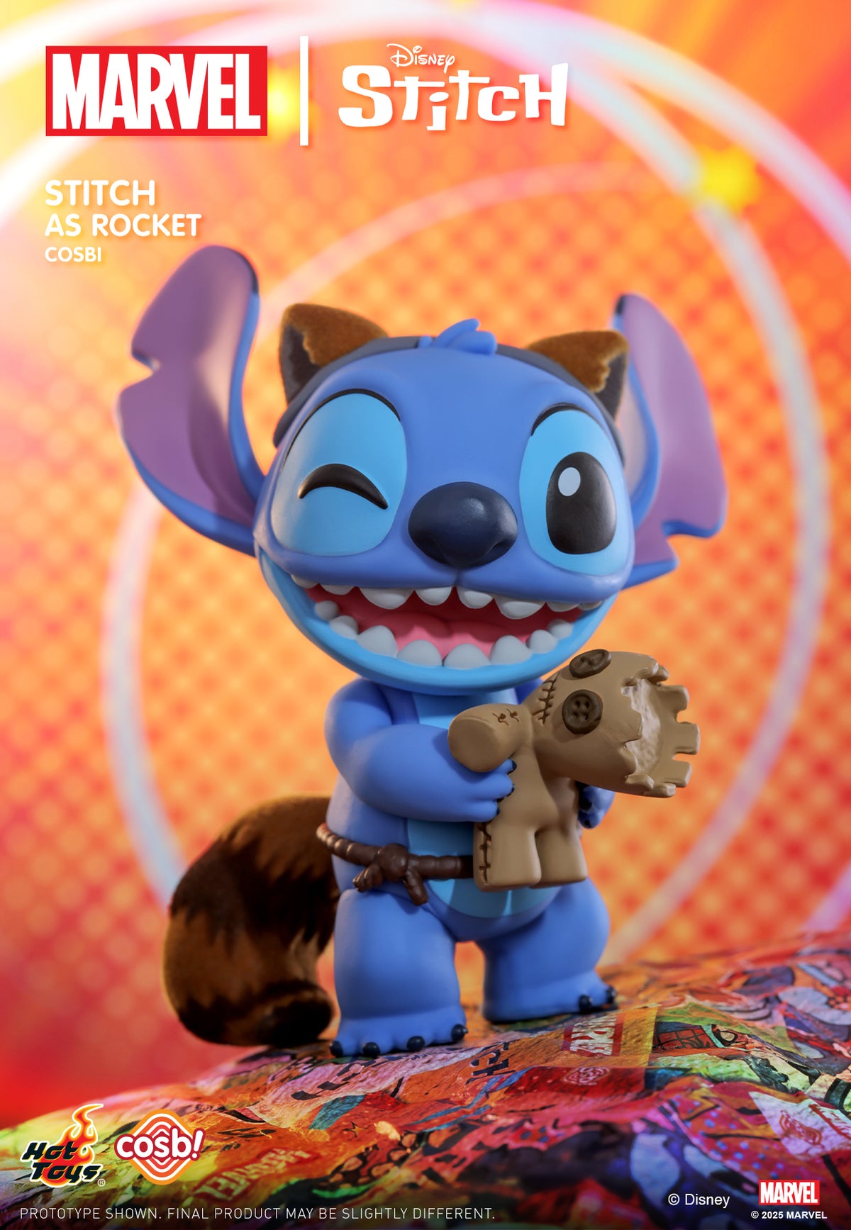 Marvel Disney Stitch Cosbi Collection-Single Box (Random)-Hot Toys-Ace Cards & Collectibles