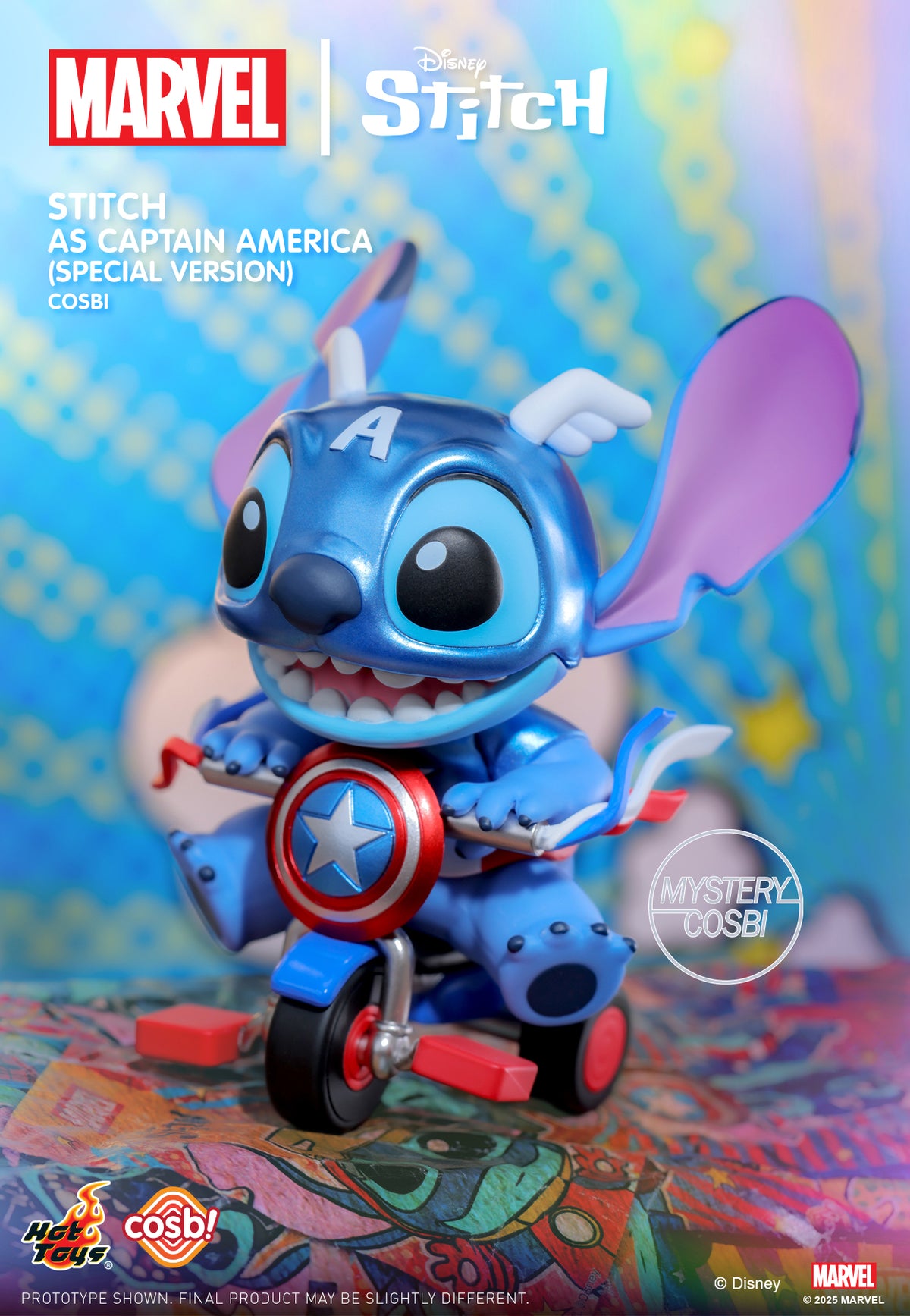Marvel Disney Stitch Cosbi Collection-Single Box (Random)-Hot Toys-Ace Cards & Collectibles