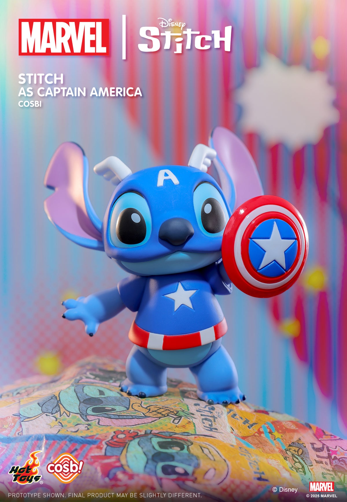 Marvel Disney Stitch Cosbi Collection-Single Box (Random)-Hot Toys-Ace Cards & Collectibles