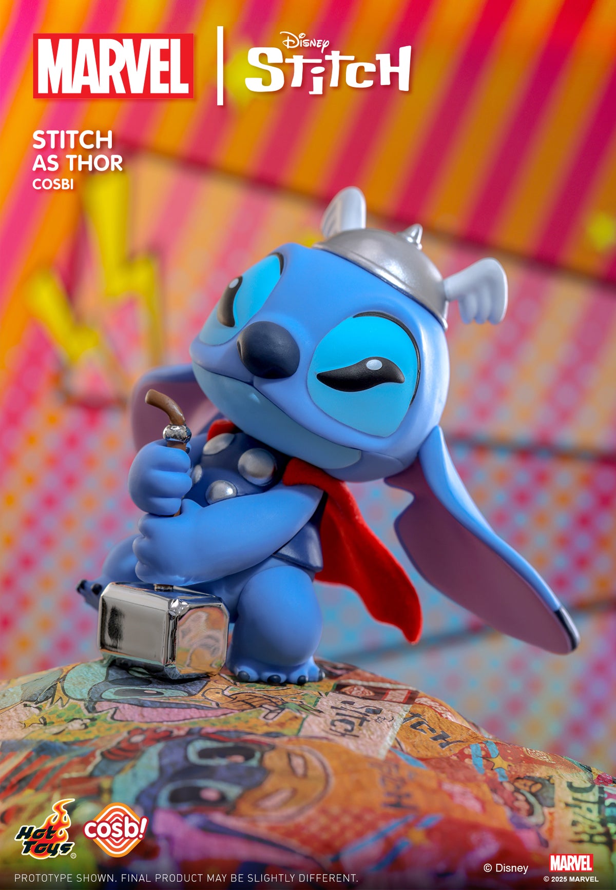 Marvel Disney Stitch Cosbi Collection-Single Box (Random)-Hot Toys-Ace Cards & Collectibles