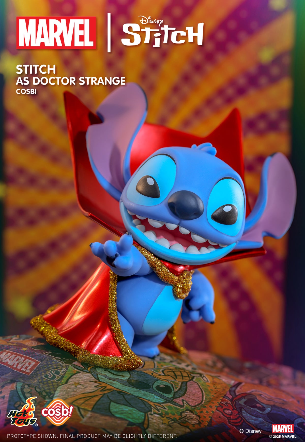 Marvel Disney Stitch Cosbi Collection-Single Box (Random)-Hot Toys-Ace Cards & Collectibles