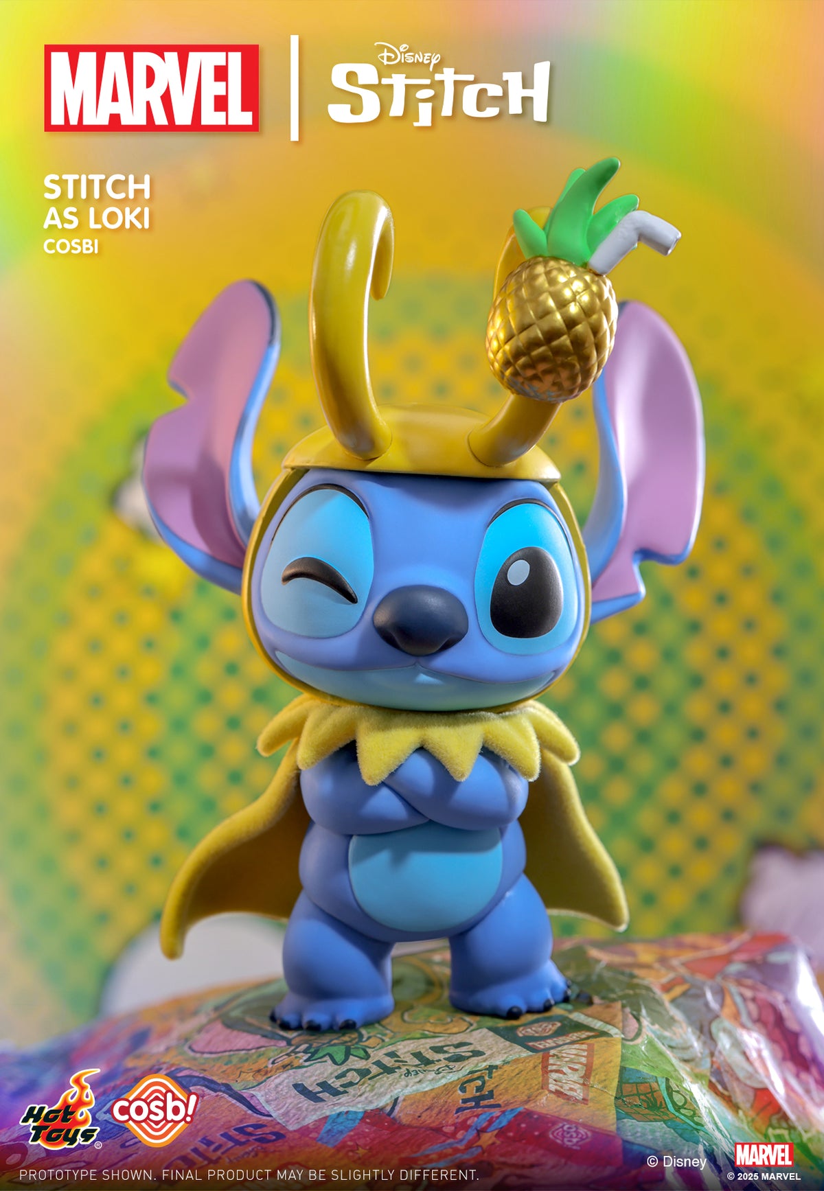 Marvel Disney Stitch Cosbi Collection-Single Box (Random)-Hot Toys-Ace Cards & Collectibles