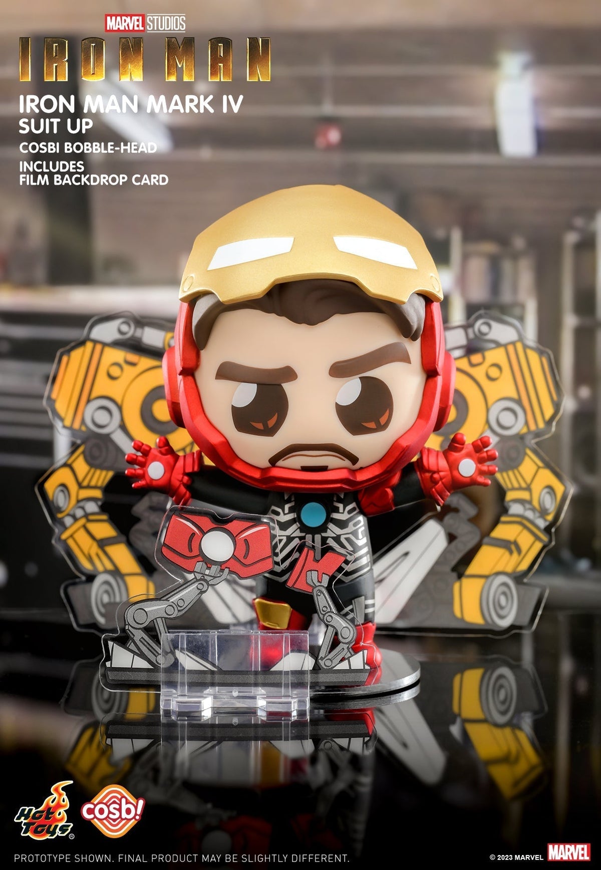 Marvel Iron Man Cosbi Bobble-Head Collection-Single Box (Random)-Hot Toys-Ace Cards &amp; Collectibles