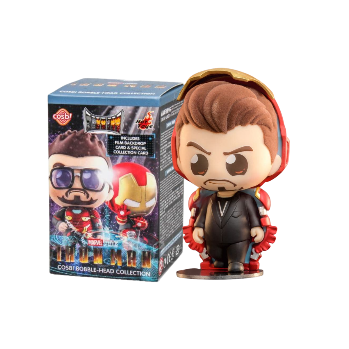 Marvel Iron Man Cosbi Bobble-Head Collection-Single Box (Random)-Hot Toys-Ace Cards & Collectibles
