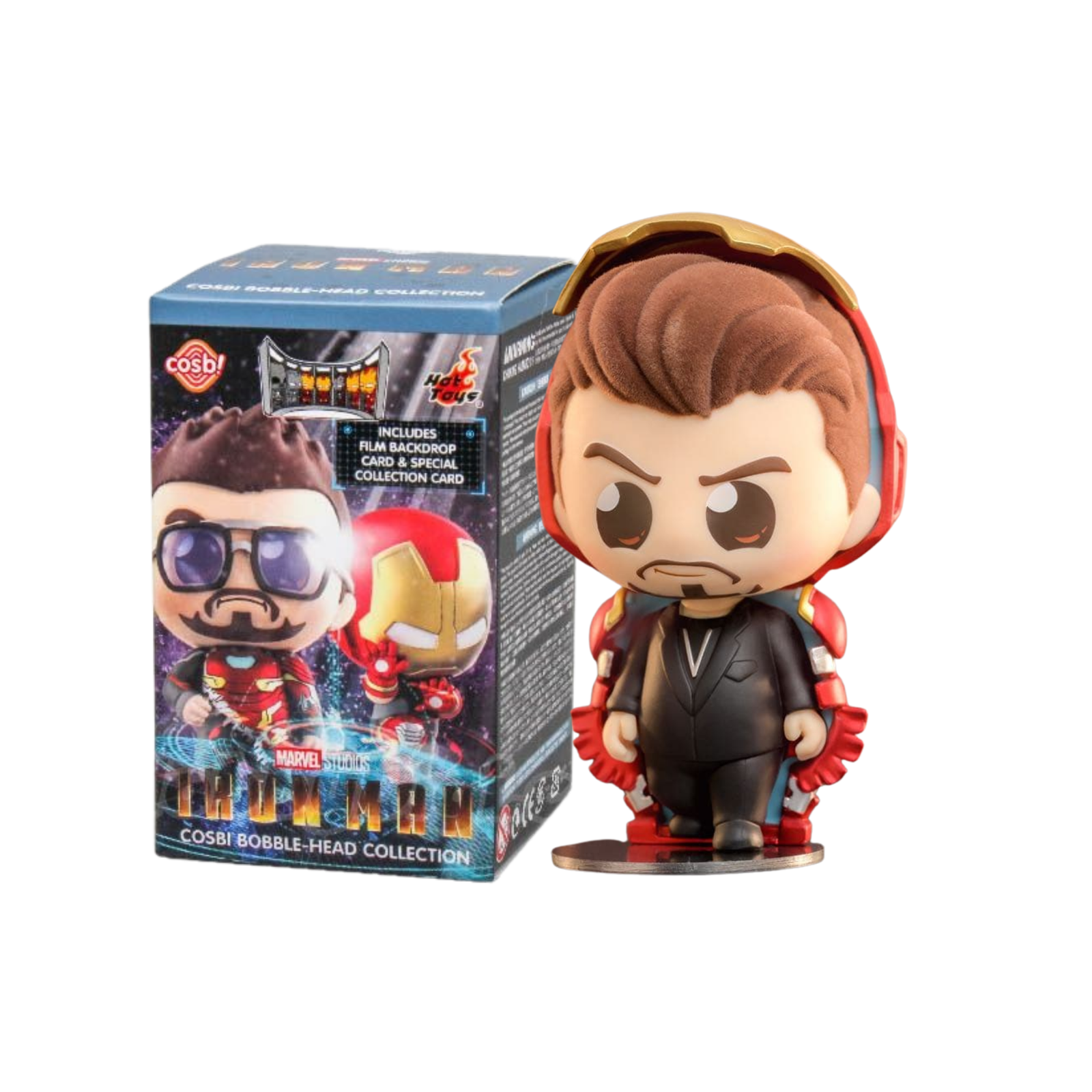 Marvel Iron Man Cosbi Bobble-Head Collection-Single Box (Random)-Hot Toys-Ace Cards & Collectibles