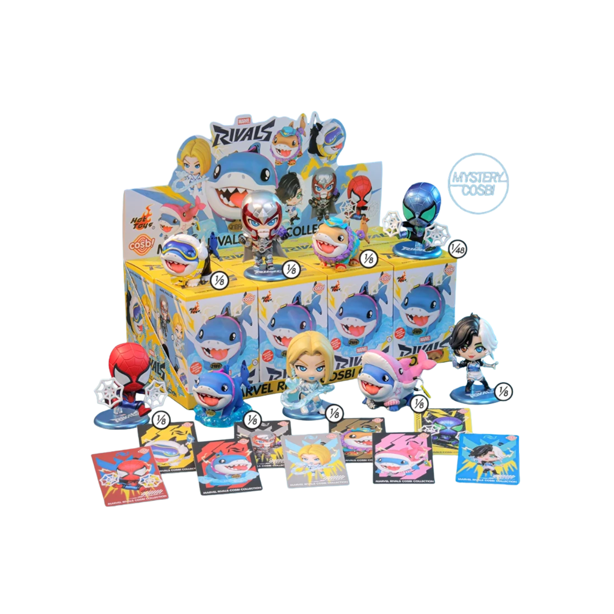 Marvel "Marvel Rivals" Cosbi Collection-Single Box (Random)-Hot Toys-Ace Cards & Collectibles