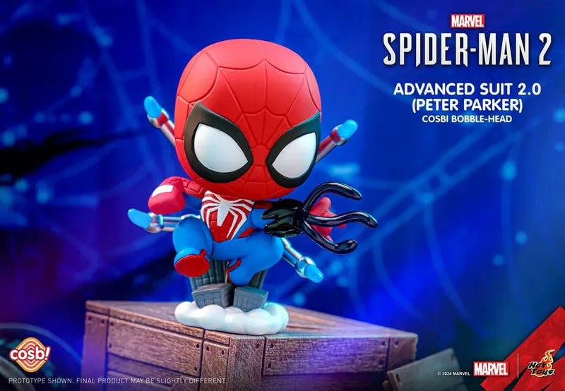 Marvel&#39;s Spider-Man 2 Cosbi Bobble-Head Collection-Single Box (Random)-Hot Toys-Ace Cards &amp; Collectibles