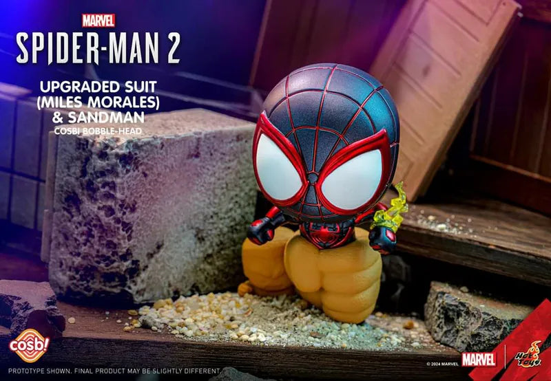 Marvel&#39;s Spider-Man 2 Cosbi Bobble-Head Collection-Single Box (Random)-Hot Toys-Ace Cards &amp; Collectibles