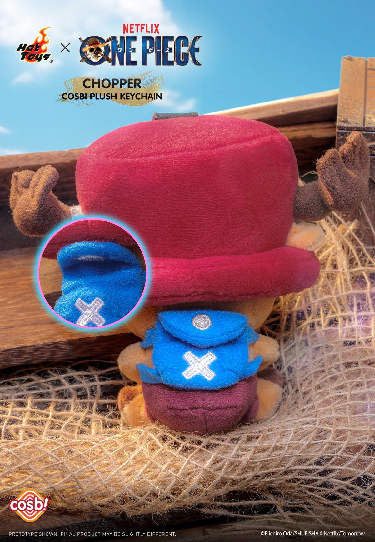 One Piece Chopper Cosbi Plush Keychain Collection-Single Box (Random)-Hot Toys-Ace Cards & Collectibles