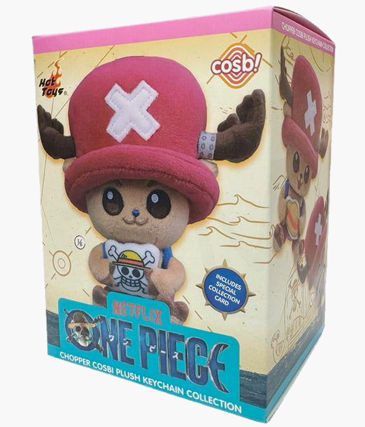 One Piece Chopper Cosbi Plush Keychain Collection-Single Box (Random)-Hot Toys-Ace Cards & Collectibles