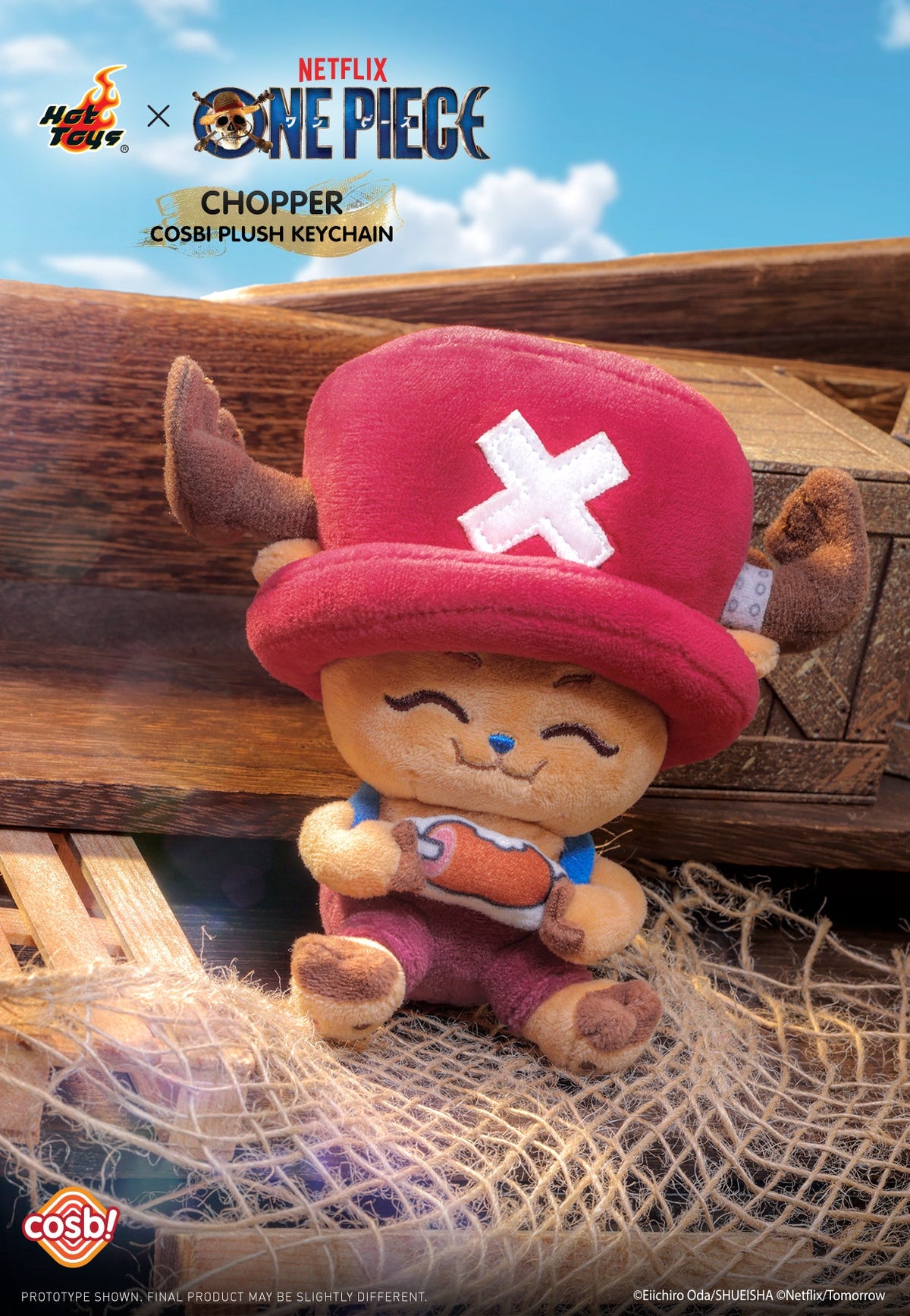 One Piece Chopper Cosbi Plush Keychain Collection-Single Box (Random)-Hot Toys-Ace Cards & Collectibles