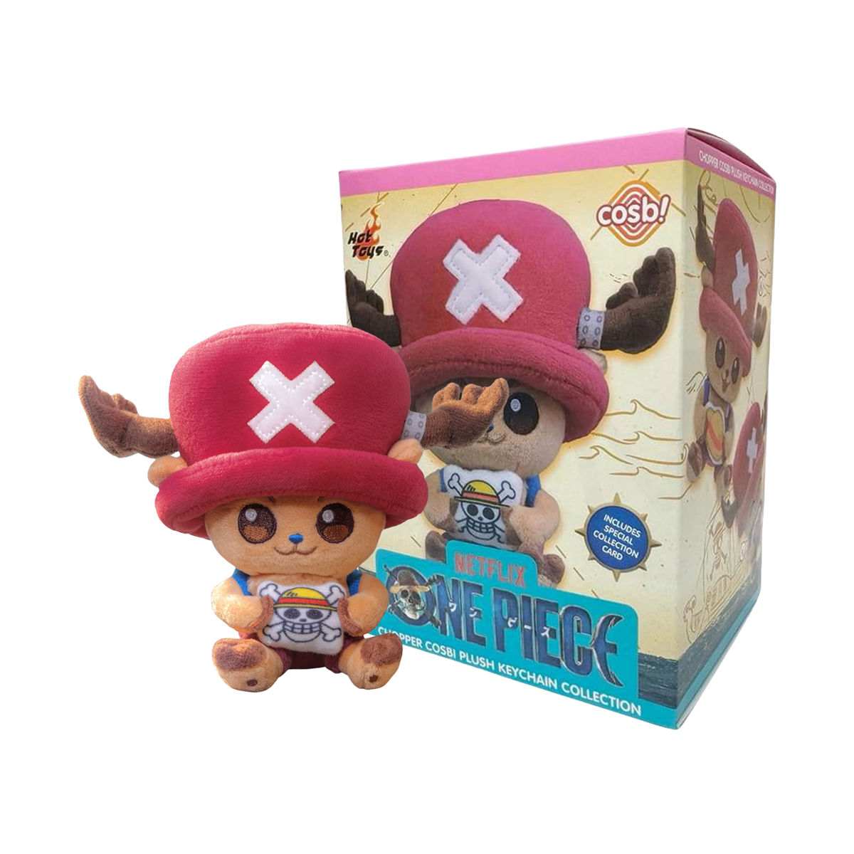 One Piece Chopper Cosbi Plush Keychain Collection-Single Box (Random)-Hot Toys-Ace Cards & Collectibles
