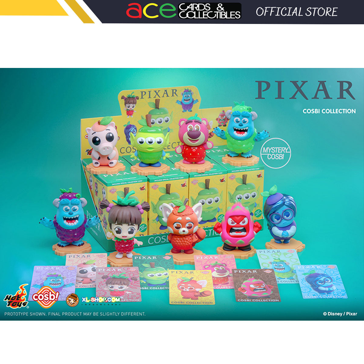 Pixar Cosbi Collection Series 2-Single Box (Random)-Hot Toys-Ace Cards &amp; Collectibles