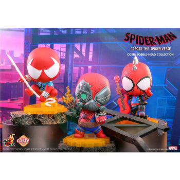 Spider-Man: Across The Spider-Verse Cosbi Bobble-Head Collection-Single Box (Random)-Hot Toys-Ace Cards &amp; Collectibles