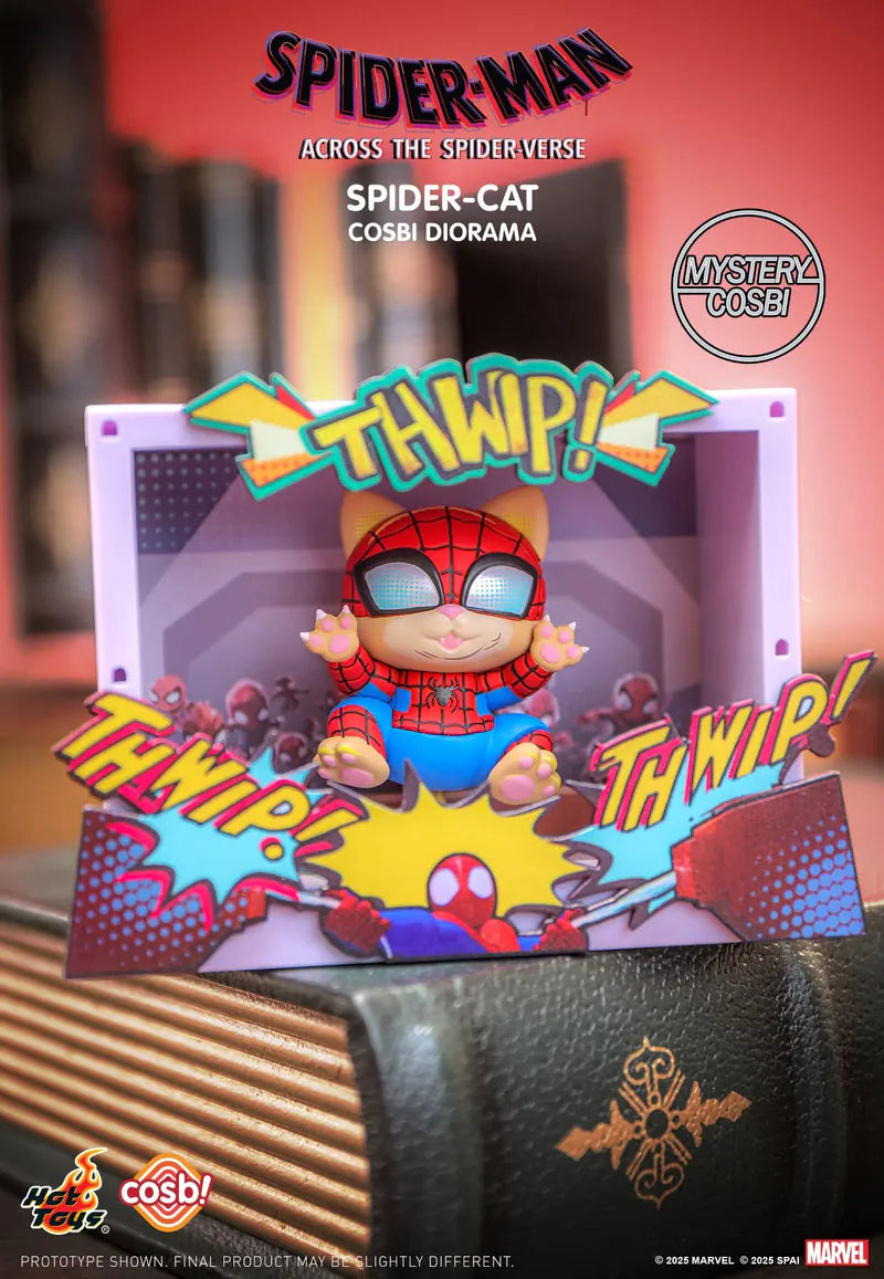 Spider-Man: Across The Spider-Verse Cosbi Diorama Collection-Single Box (Random)-Hot Toys-Ace Cards & Collectibles