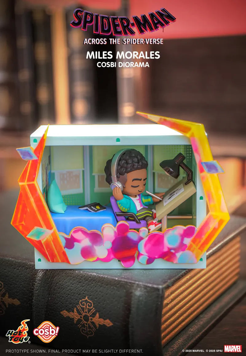 Spider-Man: Across The Spider-Verse Cosbi Diorama Collection-Single Box (Random)-Hot Toys-Ace Cards & Collectibles