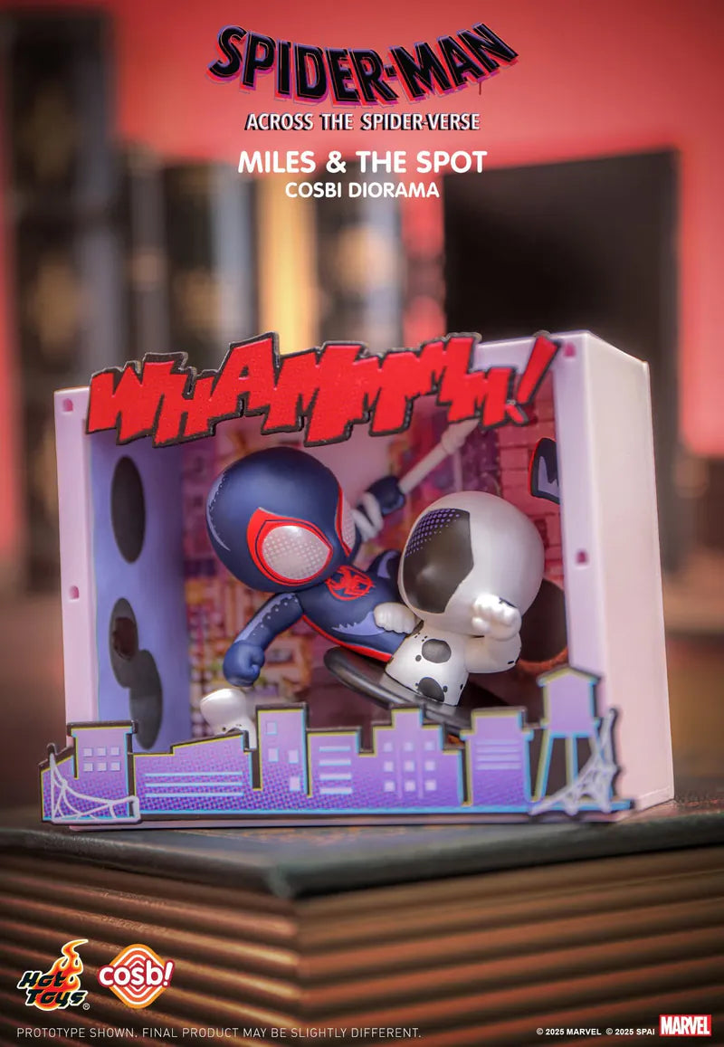 Spider-Man: Across The Spider-Verse Cosbi Diorama Collection-Single Box (Random)-Hot Toys-Ace Cards & Collectibles