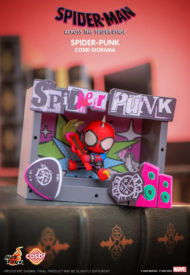 Spider-Man: Across The Spider-Verse Cosbi Diorama Collection-Single Box (Random)-Hot Toys-Ace Cards & Collectibles