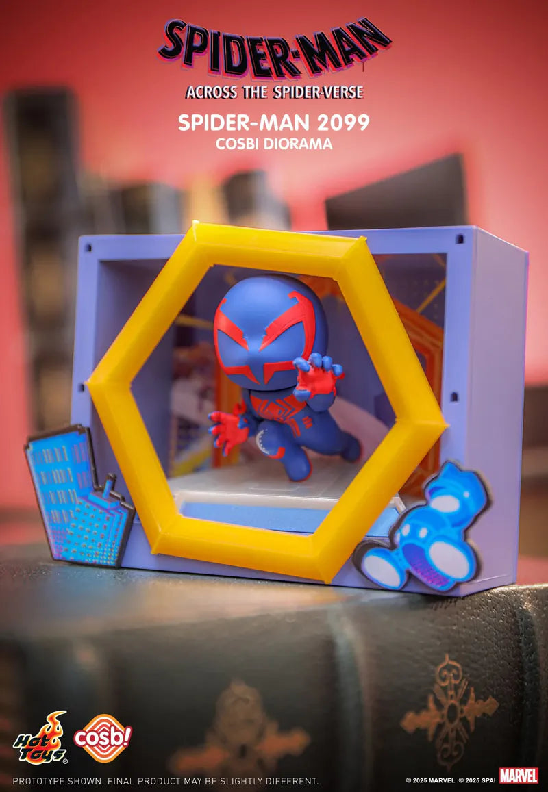 Spider-Man: Across The Spider-Verse Cosbi Diorama Collection-Single Box (Random)-Hot Toys-Ace Cards & Collectibles
