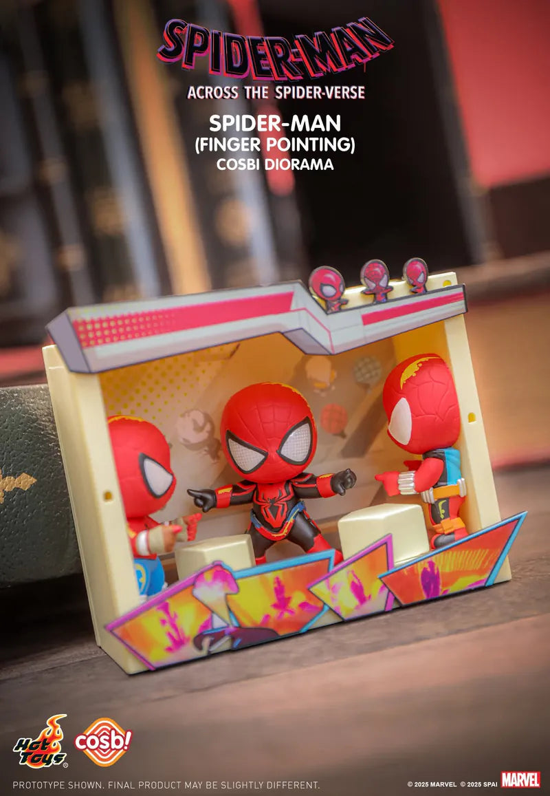 Spider-Man: Across The Spider-Verse Cosbi Diorama Collection-Single Box (Random)-Hot Toys-Ace Cards & Collectibles