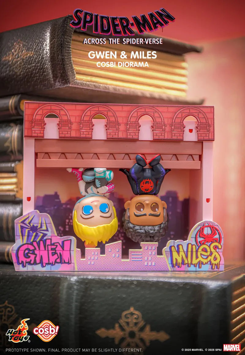 Spider-Man: Across The Spider-Verse Cosbi Diorama Collection-Single Box (Random)-Hot Toys-Ace Cards & Collectibles