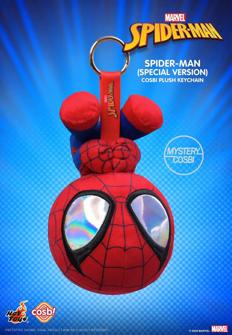 Spider-Man Cosbi Plush Keychain Collection-Single Box (Random)-Hot Toys-Ace Cards & Collectibles