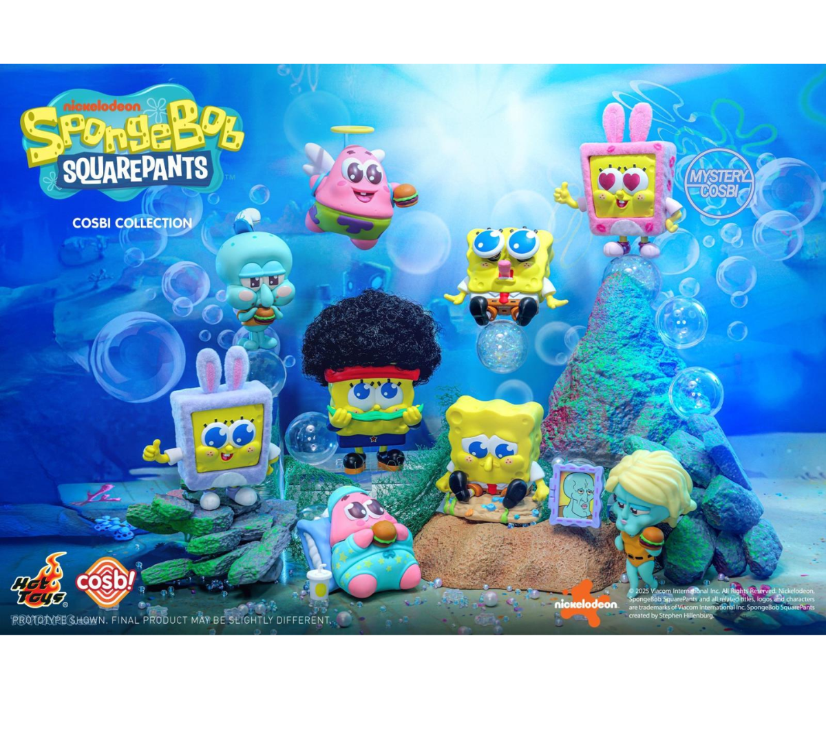 SpongeBob SquarePants Cosbi Collection Blind Box-Single Box (Random)-Hot Toys-Ace Cards & Collectibles