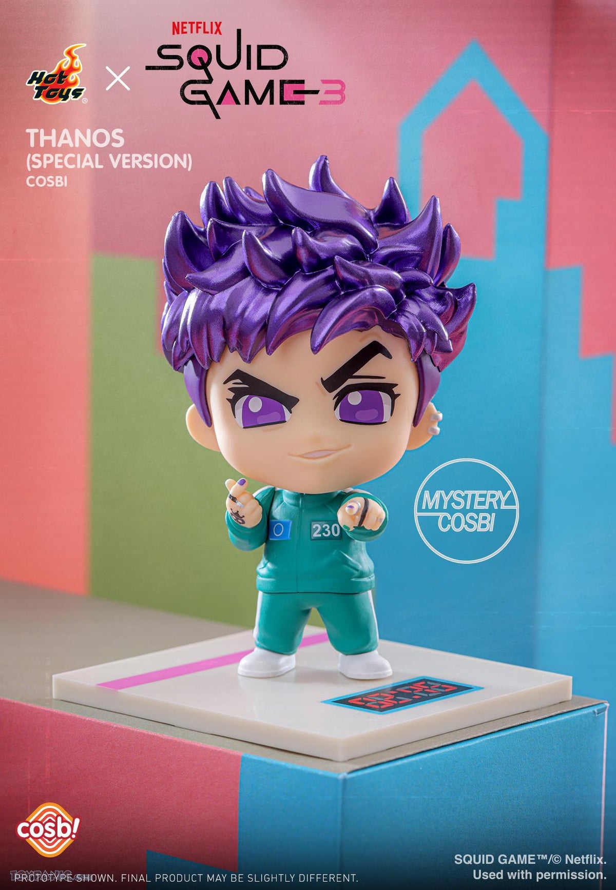 Squid Game Cosbi Collection Series 2-Single Box-Hot Toys-Ace Cards & Collectibles