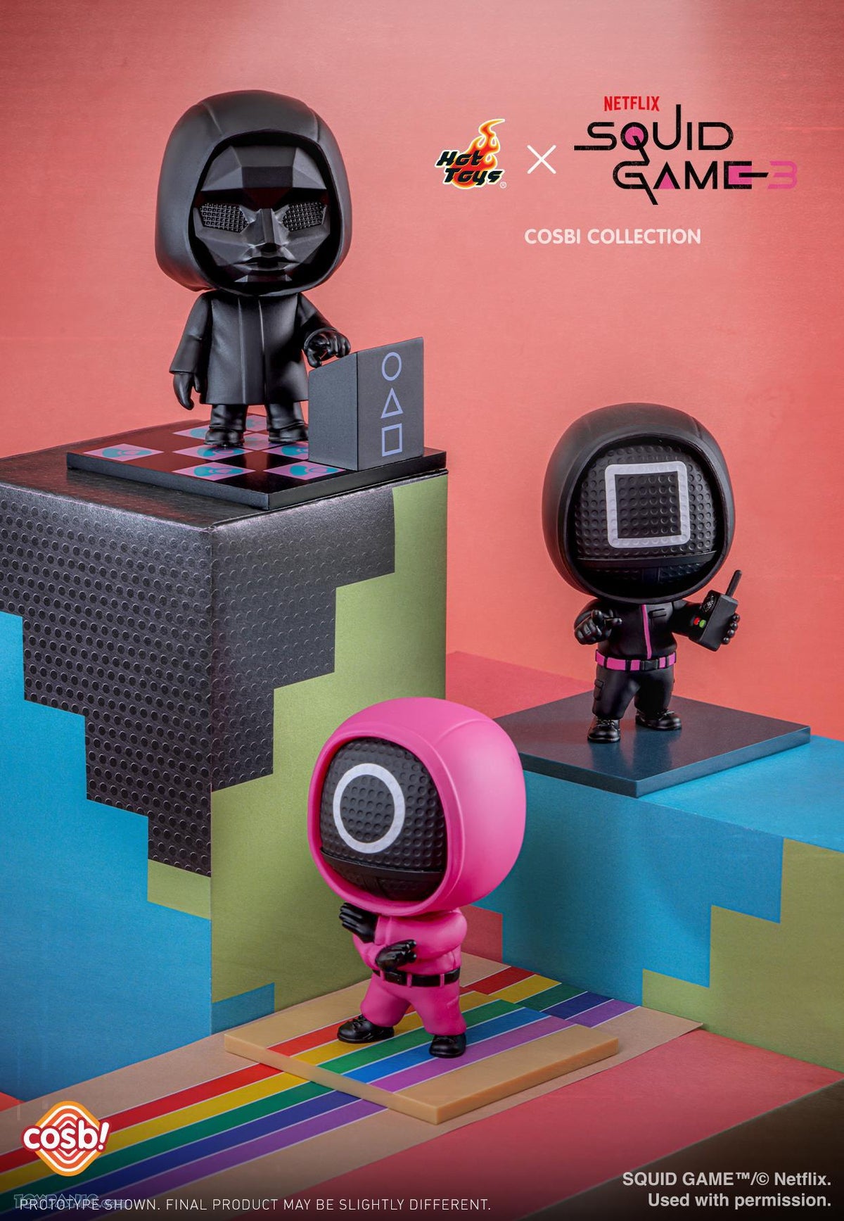 Squid Game Cosbi Collection Series 2-Single Box-Hot Toys-Ace Cards & Collectibles