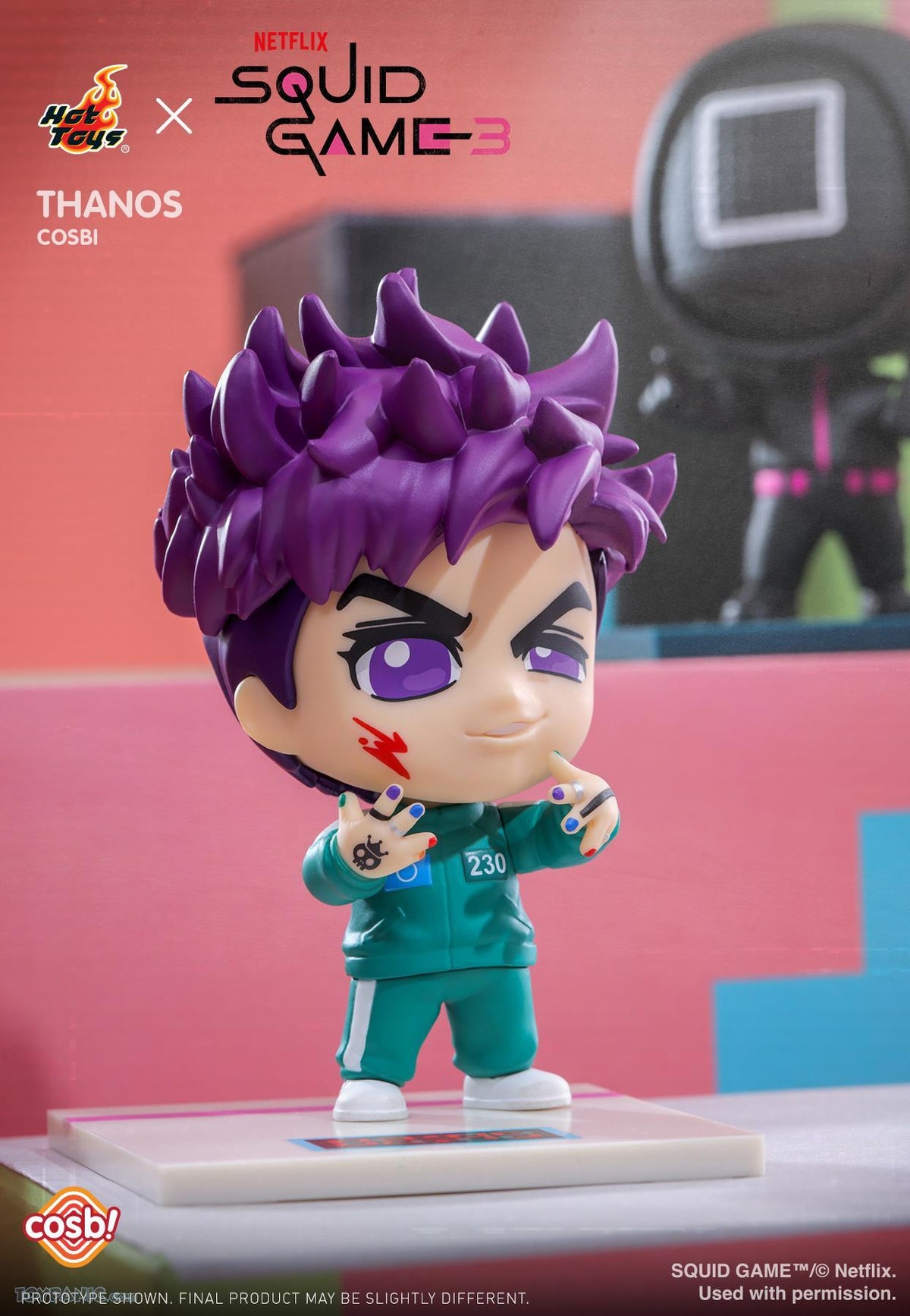 Squid Game Cosbi Collection Series 2-Single Box-Hot Toys-Ace Cards & Collectibles