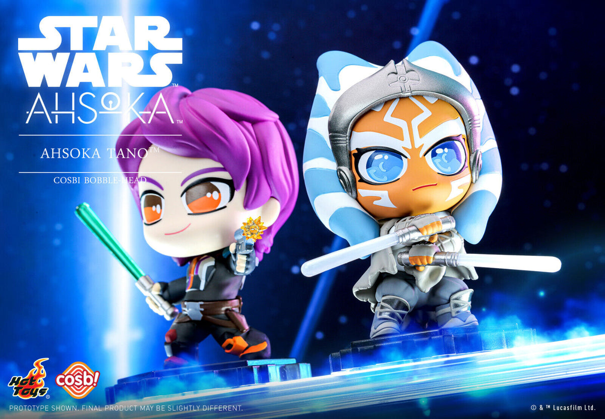 Star Wars Ahsoka Cosbi Bobble-Head Collection-Single Box (Random)-Hot Toys-Ace Cards &amp; Collectibles