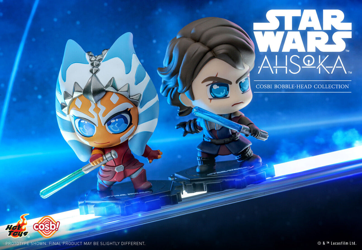 Star Wars Ahsoka Cosbi Bobble-Head Collection-Single Box (Random)-Hot Toys-Ace Cards &amp; Collectibles