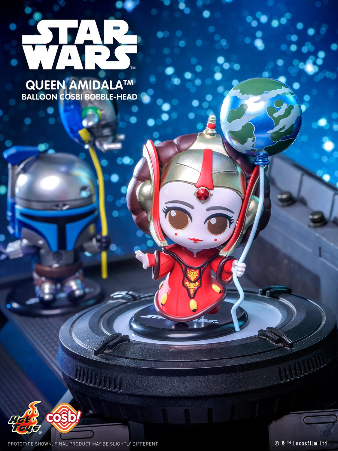 Star Wars Balloon Cosbi Bobble-Head Collection Series 2-Single Box (Random)-Hot Toys-Ace Cards & Collectibles