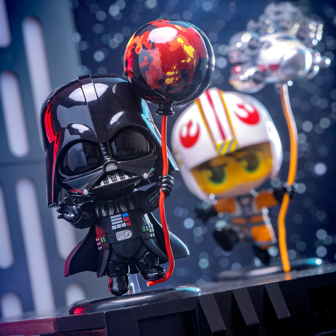 Star Wars Balloon Cosbi Bobble-Head Collection Series 2-Single Box (Random)-Hot Toys-Ace Cards & Collectibles