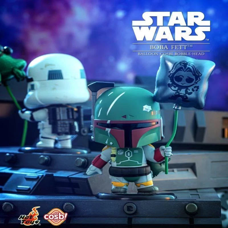 Star Wars Balloon Cosbi Bobble-Head Collection Series Blind Box-Single Box (Random)-Hot Toys-Ace Cards & Collectibles