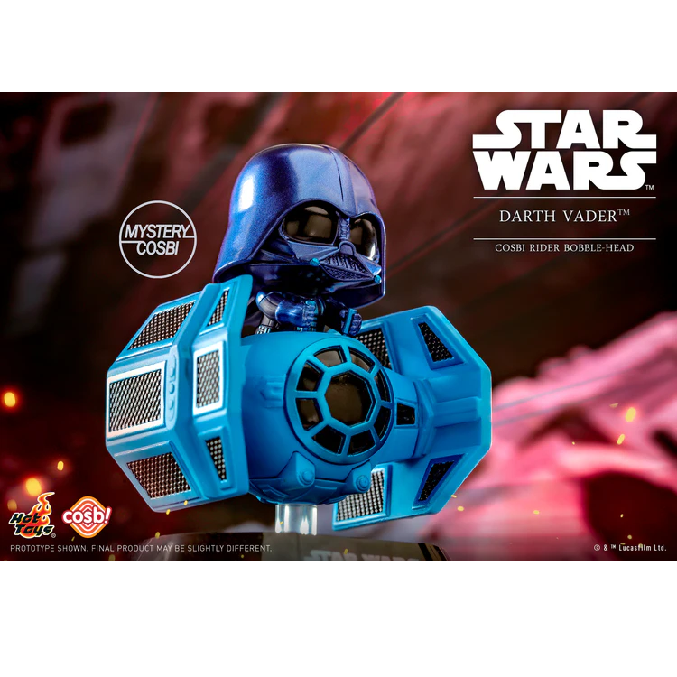 Star Wars Cosbi Rider Bobble-Head Collection (Series 1)-Single Box (Random)-Hot Toys-Ace Cards &amp; Collectibles