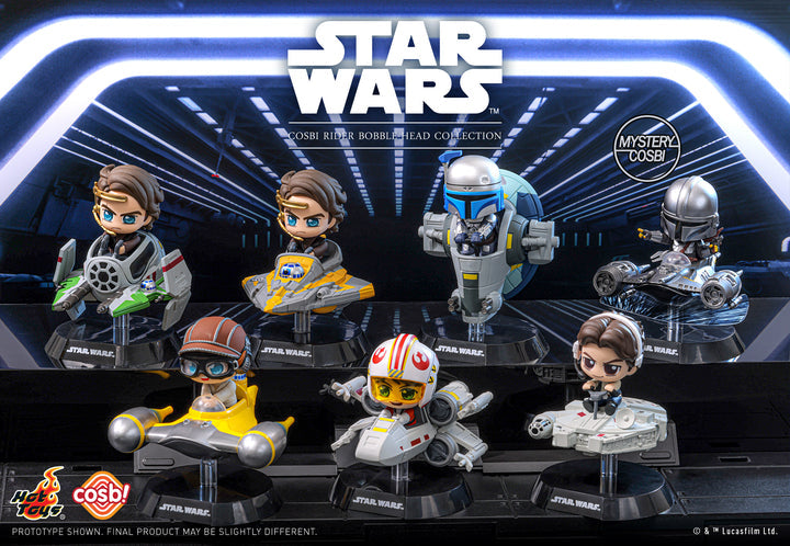 Star Wars Cosbi Rider Bobble-Head Collection (Series 2)-Single Box (Random)-Hot Toys-Ace Cards & Collectibles