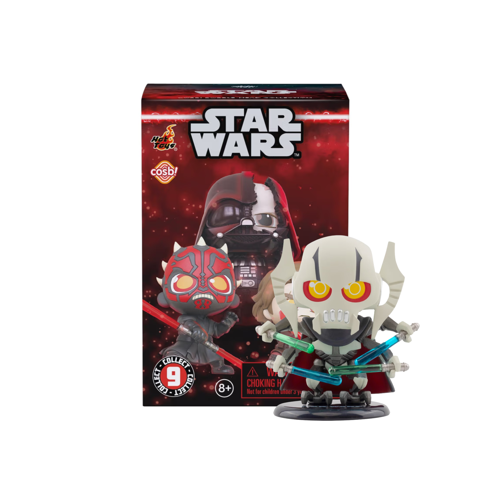 Star Wars Dark Side Cosbi Bobble-Head Collection-Single Box (Random)-Hot Toys-Ace Cards & Collectibles