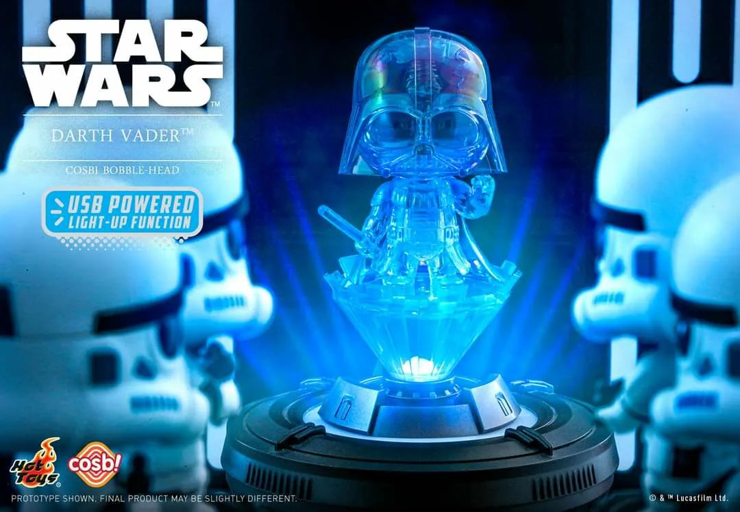 Star Wars Hologram Cosbi Bobble-Head Collection-Single Box (Random)-Hot Toys-Ace Cards &amp; Collectibles