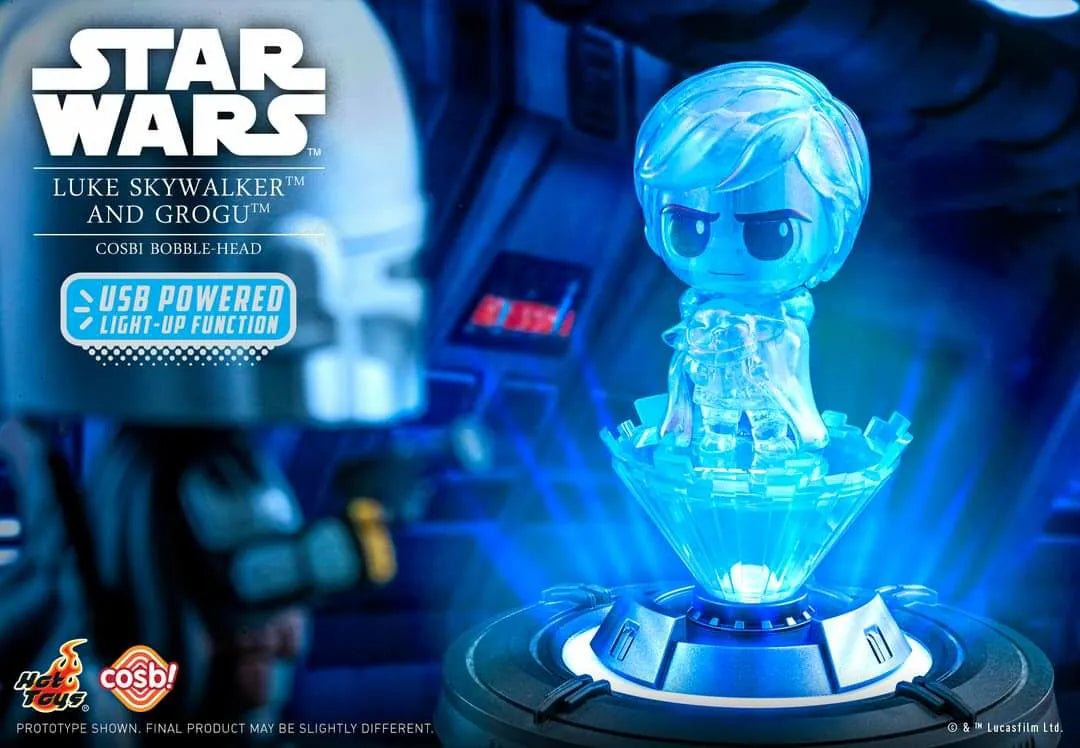 Star Wars Hologram Cosbi Bobble-Head Collection-Single Box (Random)-Hot Toys-Ace Cards &amp; Collectibles