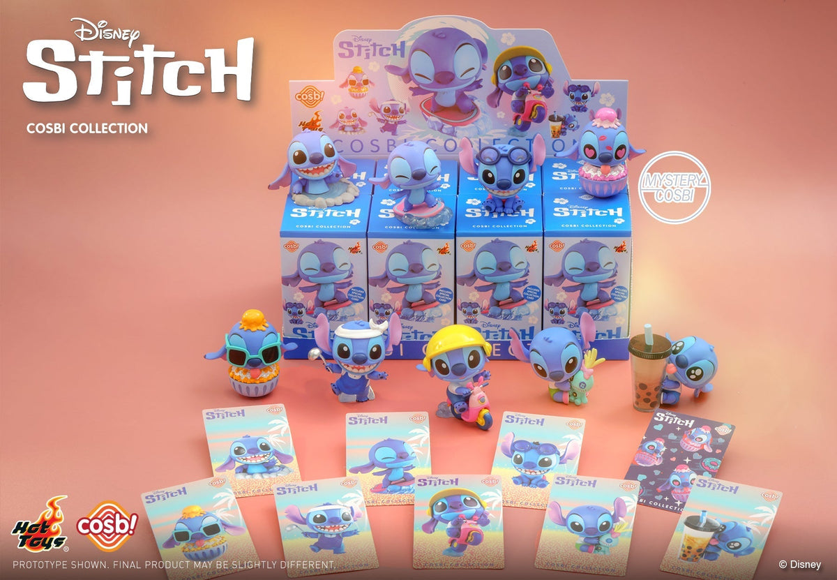 Stitch Cosbi Collection-Display Box (8pcs)-Hot Toys-Ace Cards &amp; Collectibles