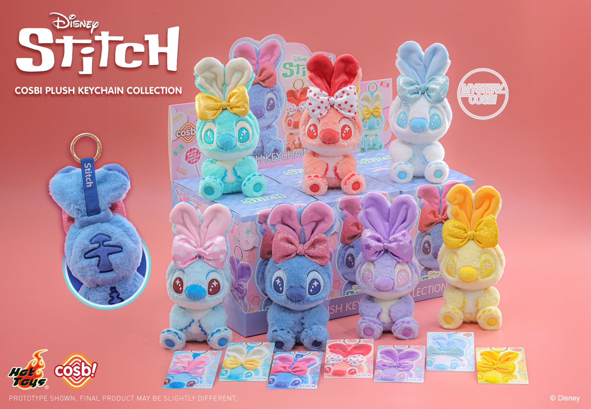 Stitch Cosbi Plush Keychain Colleciton Blind Box-Display Box (6pcs)-Hot Toys-Ace Cards & Collectibles